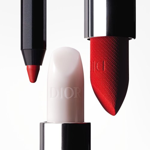 Dior-Rouge Dior Baume à lèvres - soin floral - couleur couture